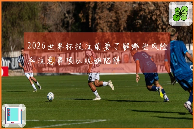 2026世界杯投注前要了解哪些风险和注意事项以规避陷阱