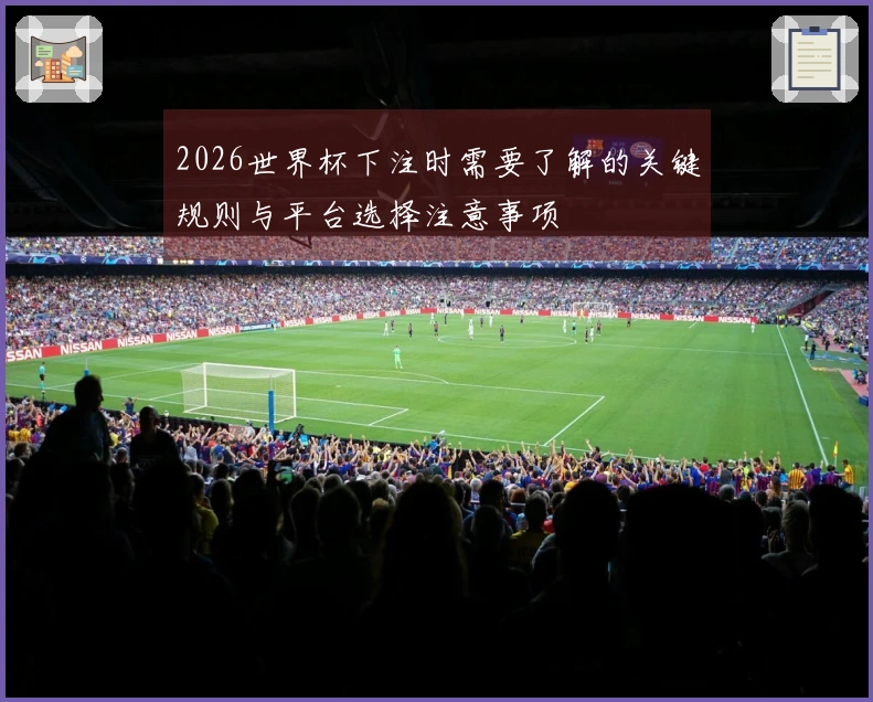 2026世界杯下注时需要了解的关键规则与平台选择注意事项